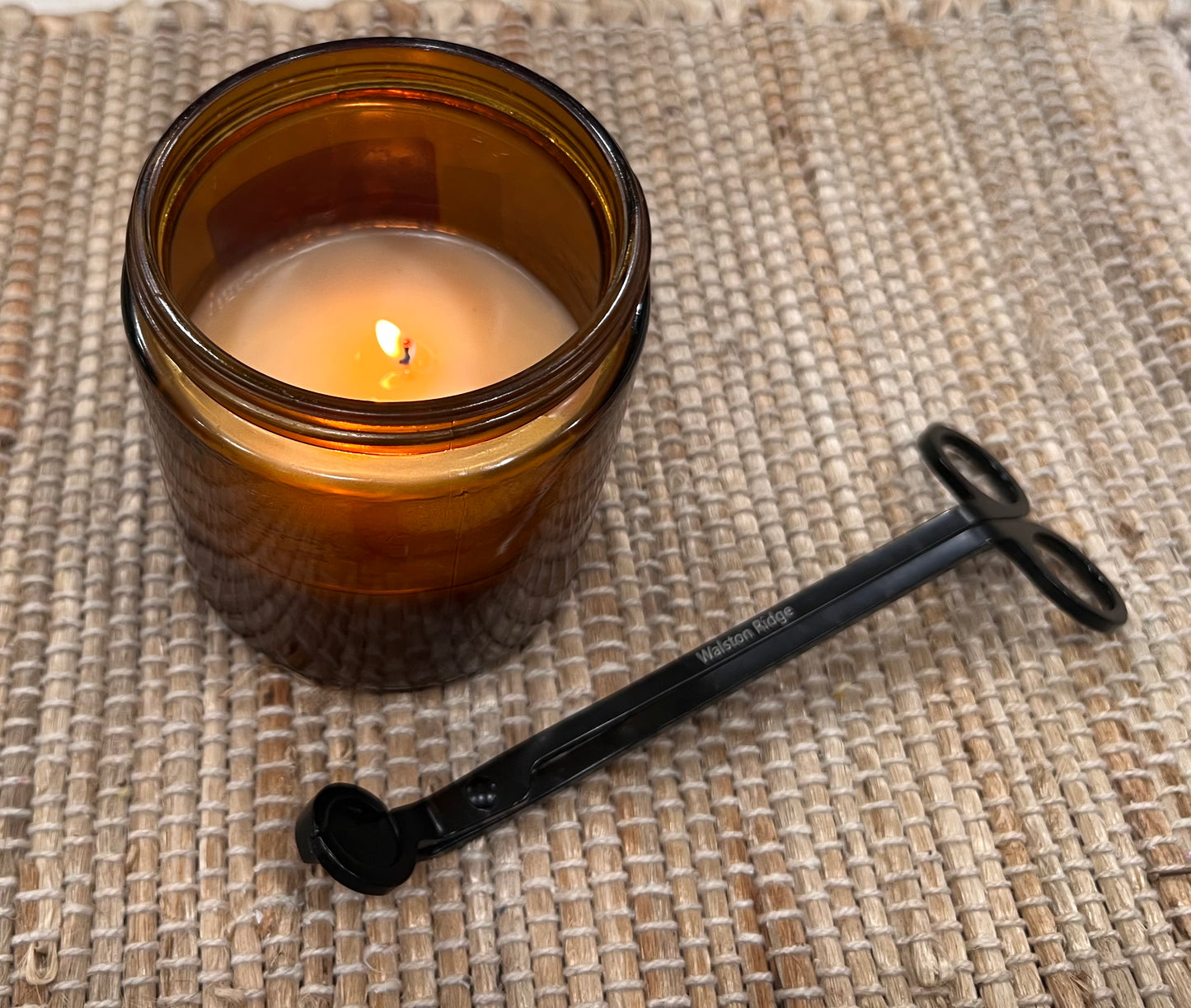 White Pumpkin + Amber Candle