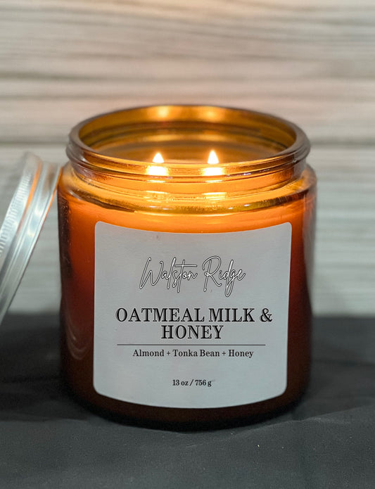 Oatmeal Milk + Honey 13 oz Candle