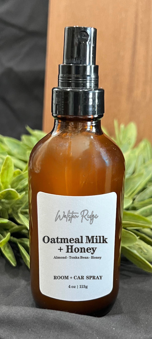 Oatmeal Milk + Honey Room + Car Spray 4 oz