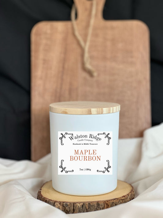 Maple Bourbon 7oz Candle