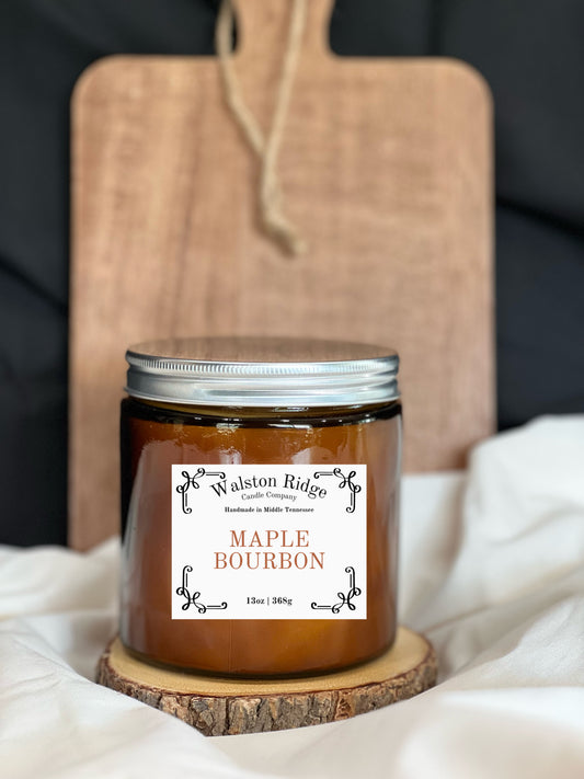 Maple Bourbon 13oz Candle