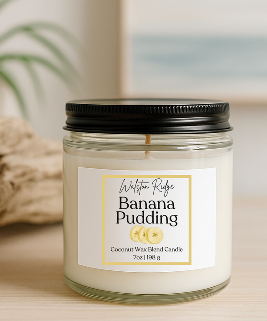 Banana Pudding Candle