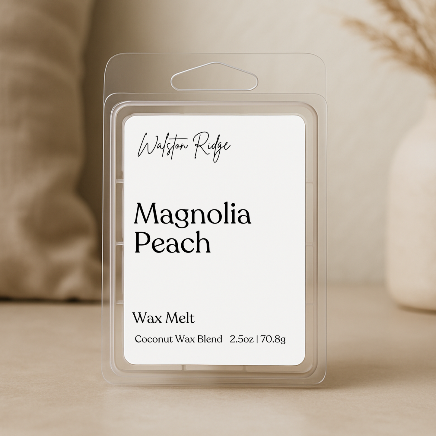Magnolia Peach Wax Melt