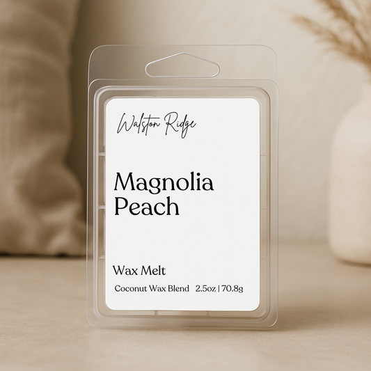 Magnolia Peach Wax Melt
