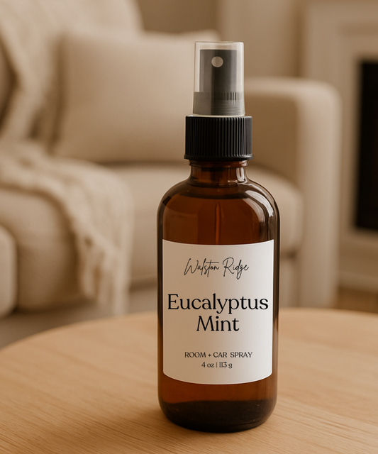 Eucalyptus + Mint Room + Car Spray