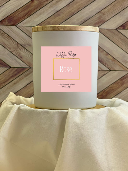 Rose 8oz Candle