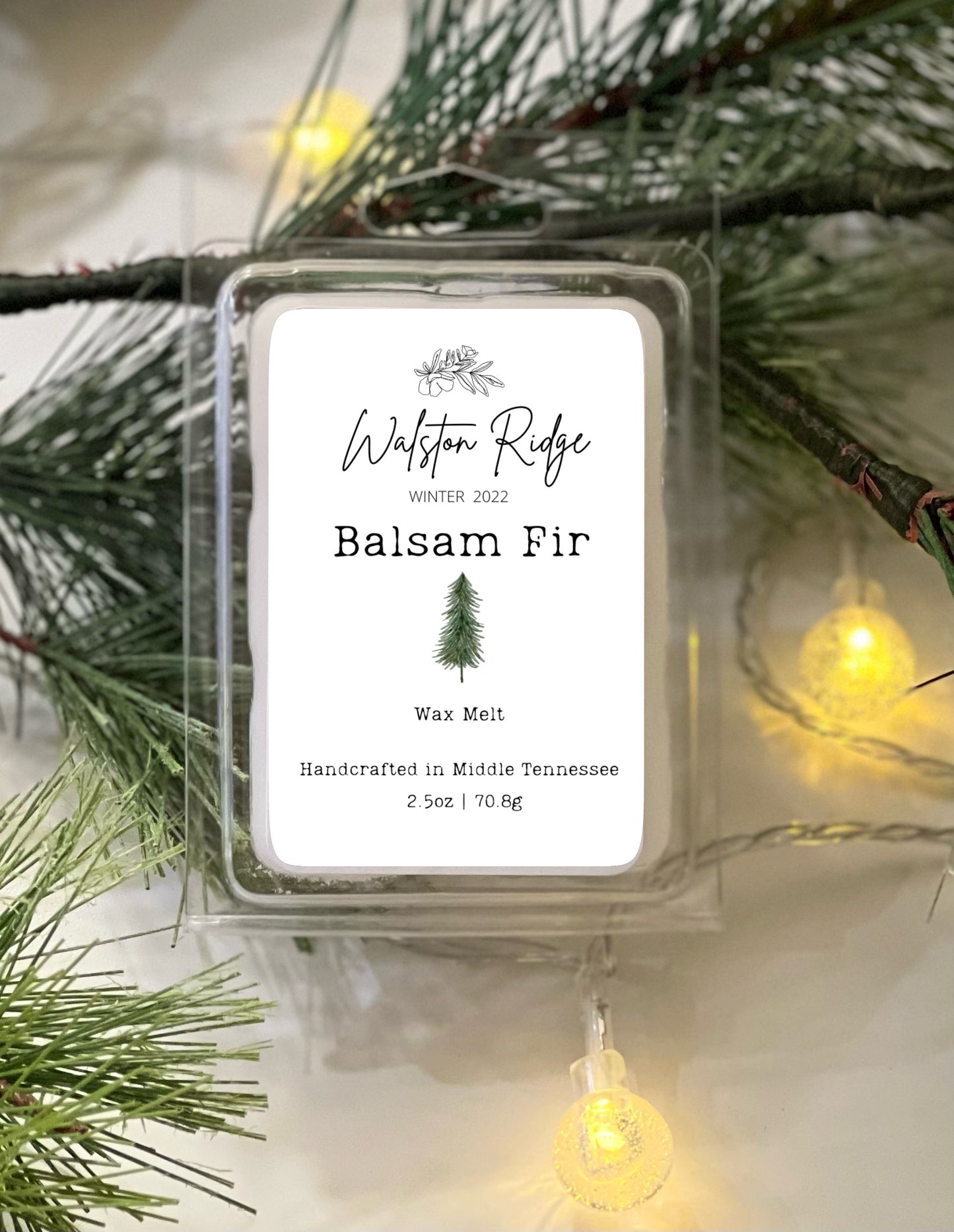 Balsam Fir - 2.5 oz Wax Melt